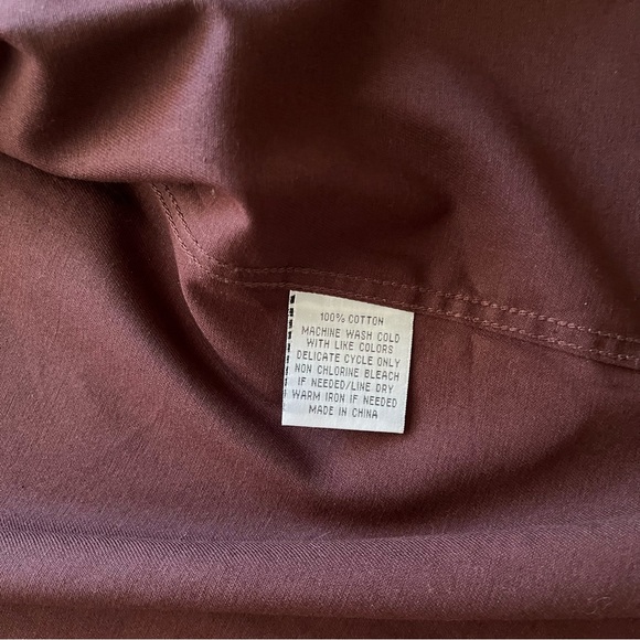 Molokai Surf Co. NWT Hooded Button Up Shirt Jacket Maroon Color Size XL - Picture 11 of 13